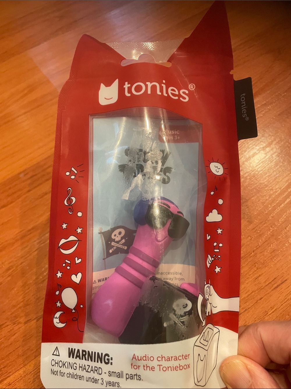 Purple Pirate Audio Figure for Toniebox - Kids Playset